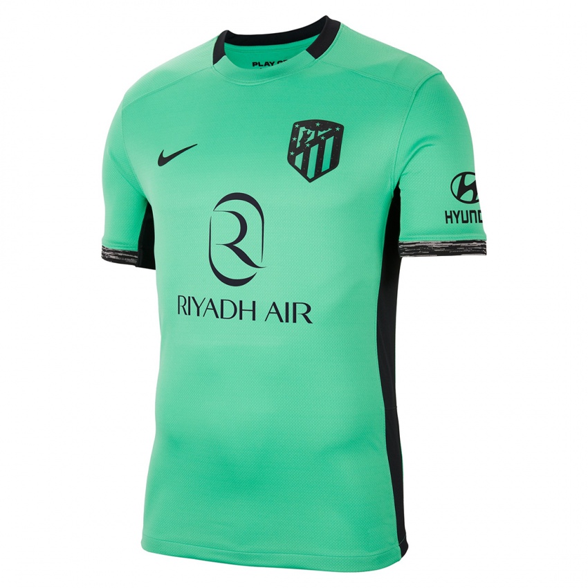 Criança Camisola Adrian Ferreras #14 Primavera Verde Terceiro 2023/24 Camisa Brasil