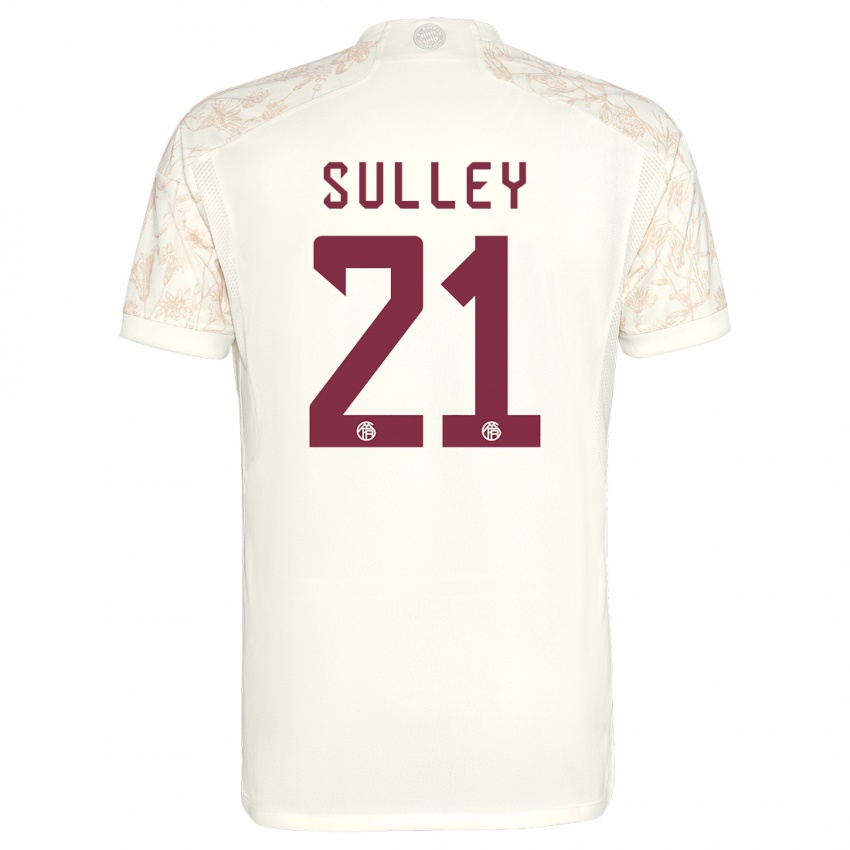 Criança Camisola Williams Baffour Sulley #21 Off White Terceiro 2023/24 Camisa Brasil