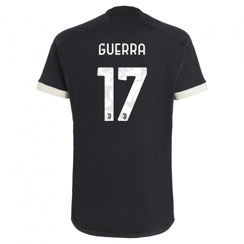 Criança Camisola Simone Guerra #17 Preto Terceiro 2023/24 Camisa Brasil