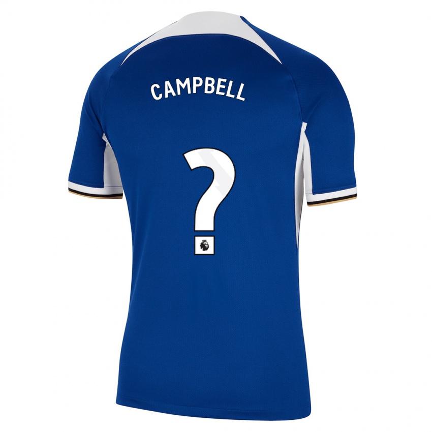 Homem Camisola Luke Campbell #0 Azul Principal 2023/24 Camisa Brasil