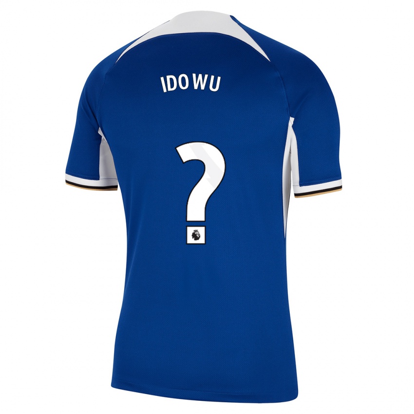 Homem Camisola Tudor Mendel-Idowu #0 Azul Principal 2023/24 Camisa Brasil