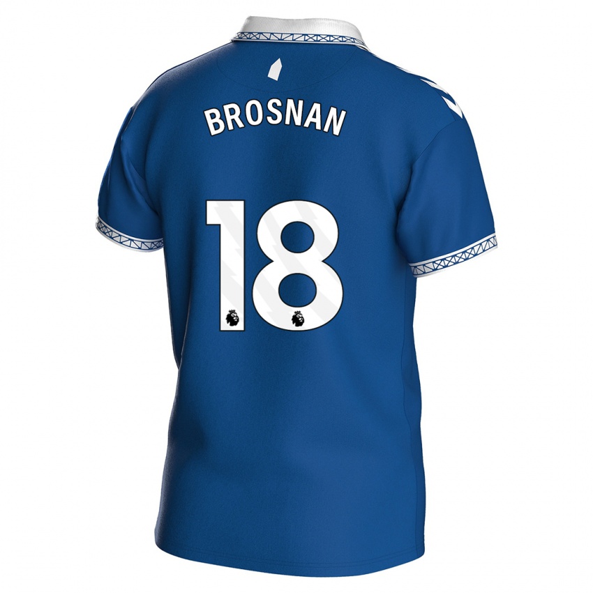 Homem Camisola Courtney Brosnan #18 Azul Real Principal 2023/24 Camisa Brasil