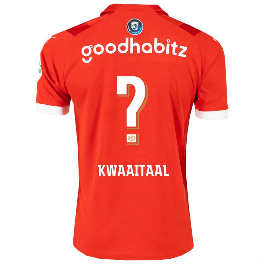 Homem Camisola Julian Kwaaitaal #0 Vermelho Principal 2023/24 Camisa Brasil