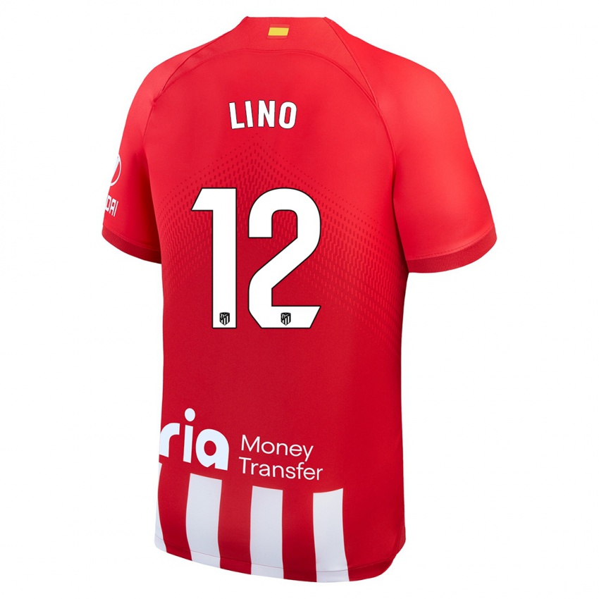 Homem Camisola Samuel Lino #12 Vermelho Branco Principal 2023/24 Camisa Brasil