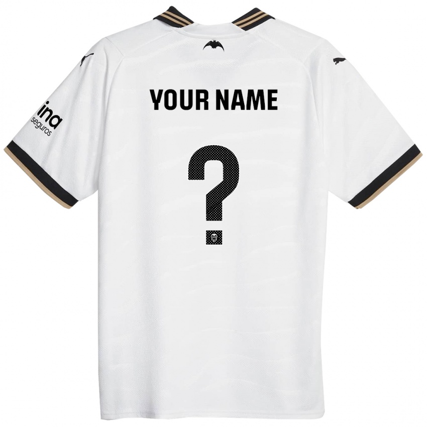 Homem Camisola Seu Nome #0 Branco Principal 2023/24 Camisa Brasil