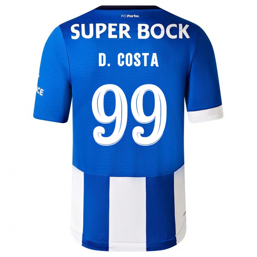 Homem Camisola Diogo Costa #99 Branco Azulado Principal 2023/24 Camisa Brasil