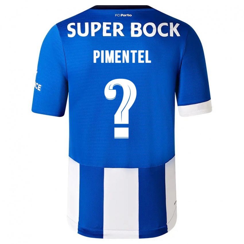 Homem Camisola Eric Pimentel #0 Branco Azulado Principal 2023/24 Camisa Brasil