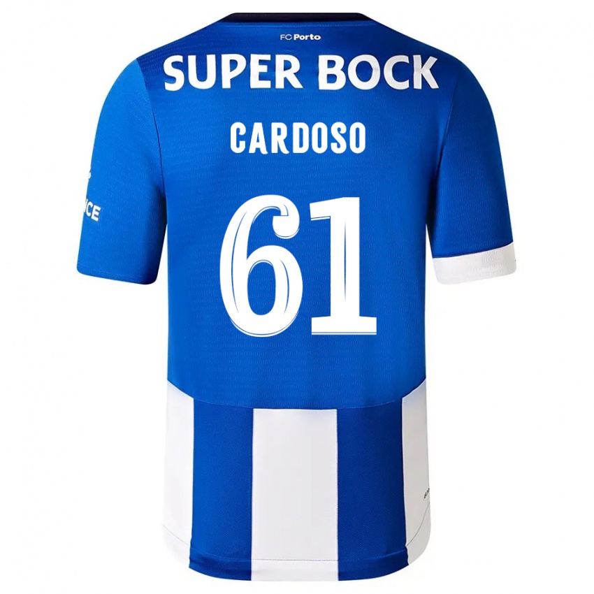 Homem Camisola Ivan Cardoso #61 Branco Azulado Principal 2023/24 Camisa Brasil