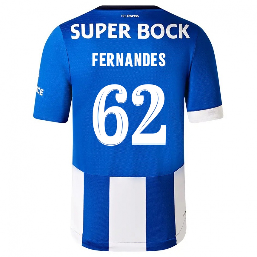 Homem Camisola Rodrigo Fernandes #62 Branco Azulado Principal 2023/24 Camisa Brasil