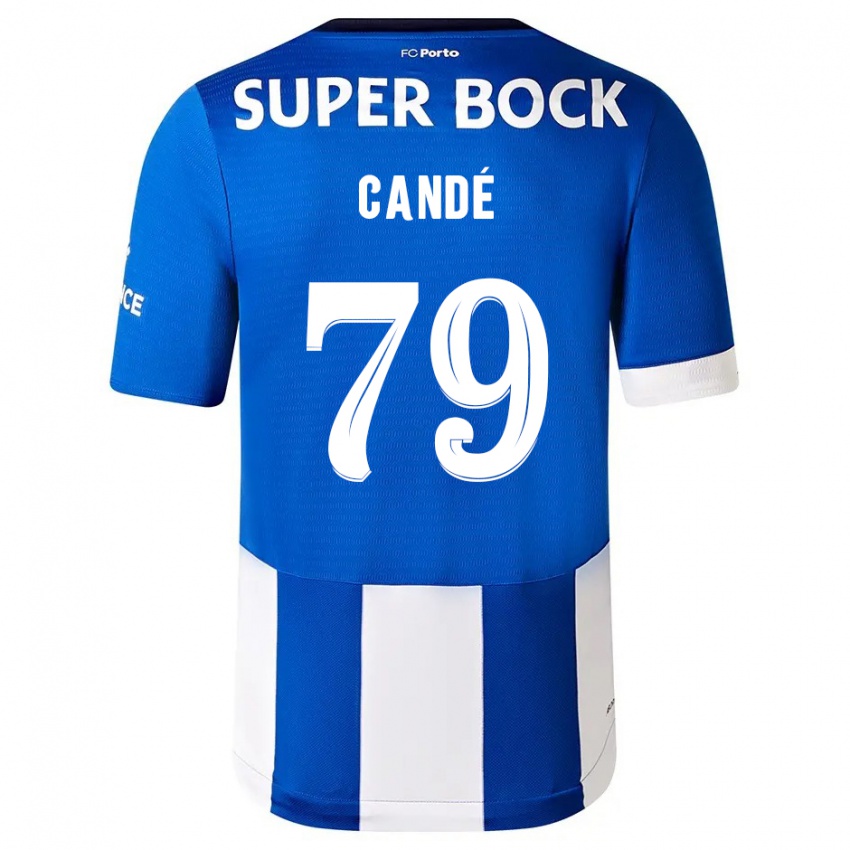 Homem Camisola Umaro Candé #79 Branco Azulado Principal 2023/24 Camisa Brasil