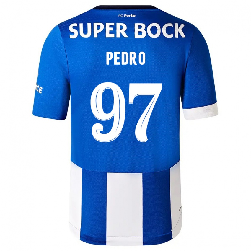 Homem Camisola Zé Pedro #97 Branco Azulado Principal 2023/24 Camisa Brasil