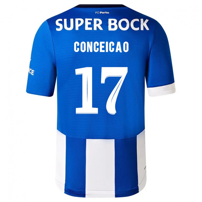 Homem Camisola Rodrigo Conceicao #17 Branco Azulado Principal 2023/24 Camisa Brasil