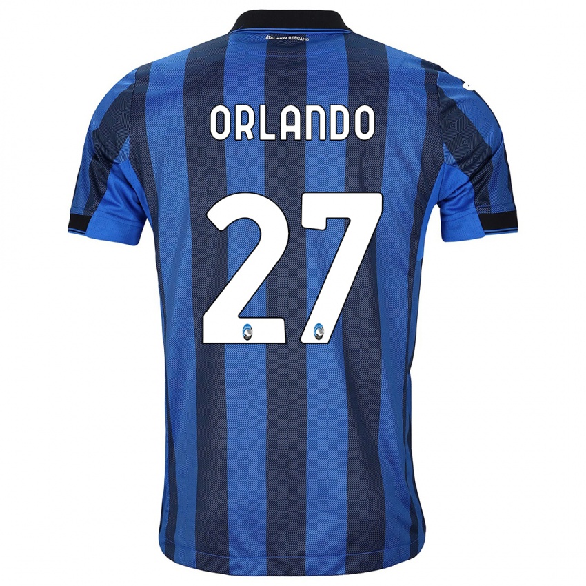 Homem Camisola Daniele Orlando #27 Preto Azul Principal 2023/24 Camisa Brasil