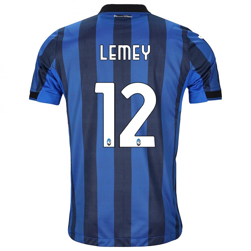 Homem Camisola Diede Lemey #12 Preto Azul Principal 2023/24 Camisa Brasil