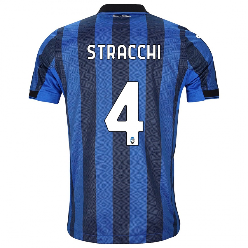 Homem Camisola Daniela Stracchi #4 Preto Azul Principal 2023/24 Camisa Brasil