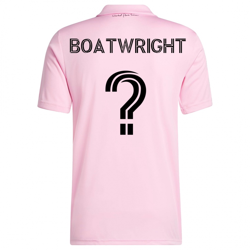 Homem Camisola Israel Boatwright #0 Rosa Principal 2023/24 Camisa Brasil