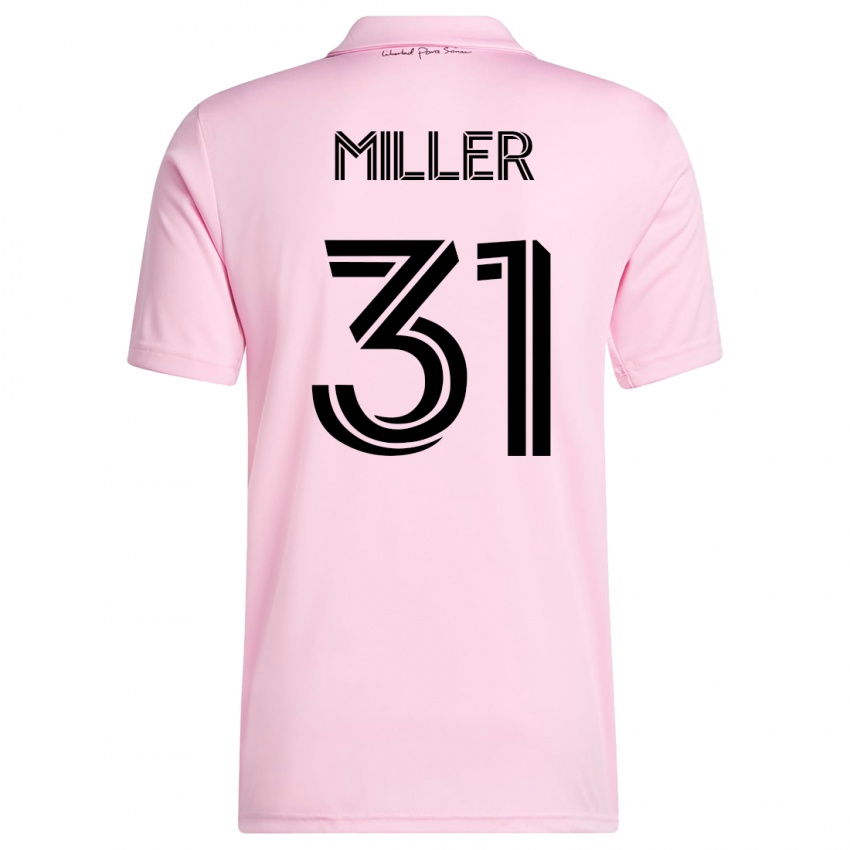 Homem Camisola Kamal Miller #31 Rosa Principal 2023/24 Camisa Brasil