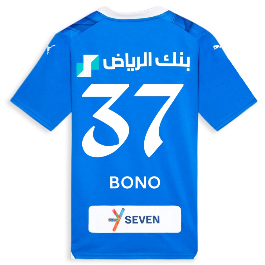 Homem Camisola Bono #37 Azul Principal 2023/24 Camisa Brasil
