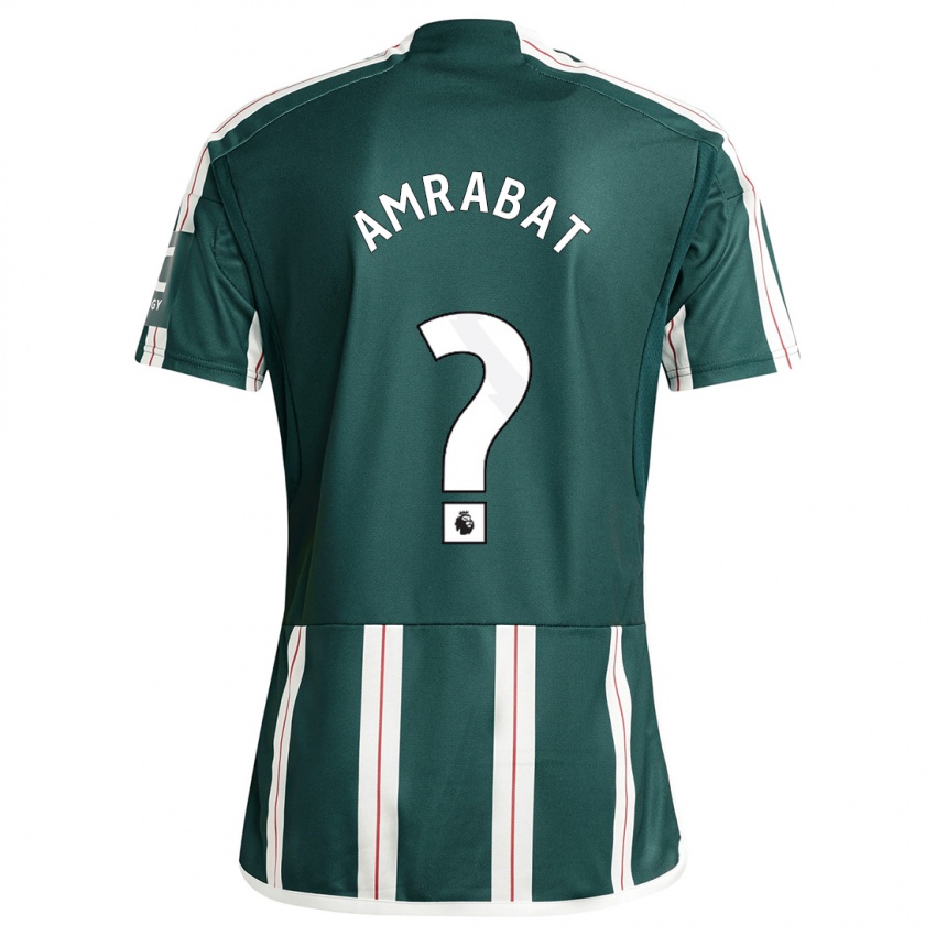 Homem Camisola Sofyan Amrabat #0 Verde Escuro Alternativa 2023/24 Camisa Brasil