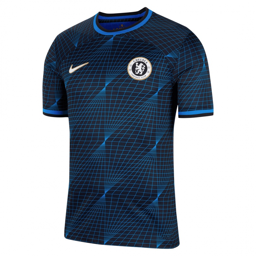 Homem Camisola N'golo Kante #7 Azul Escuro Alternativa 2023/24 Camisa Brasil
