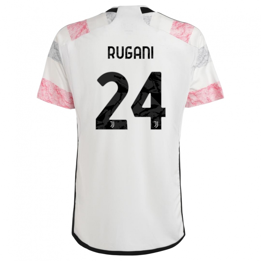 Homem Camisola Daniele Rugani #24 Branco Rosa Alternativa 2023/24 Camisa Brasil