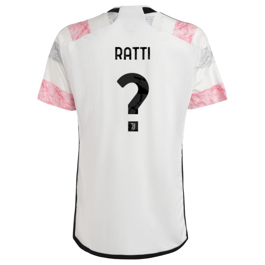 Homem Camisola Leonardo Ratti #0 Branco Rosa Alternativa 2023/24 Camisa Brasil