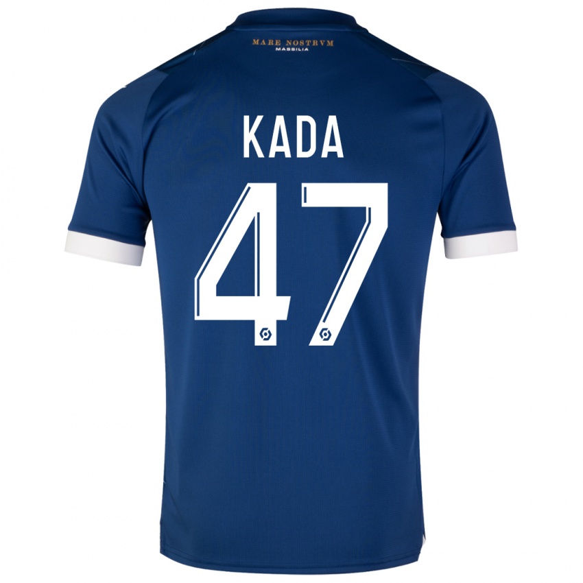 Homem Camisola Joakim Kada #47 Azul Escuro Alternativa 2023/24 Camisa Brasil