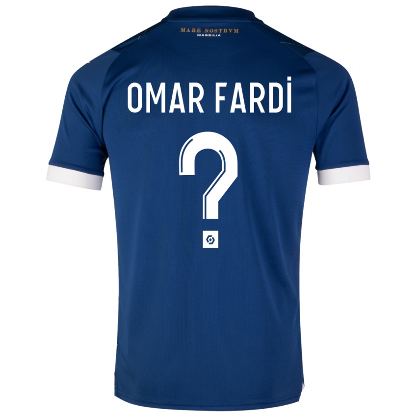 Homem Camisola El Omar Fardi #0 Azul Escuro Alternativa 2023/24 Camisa Brasil