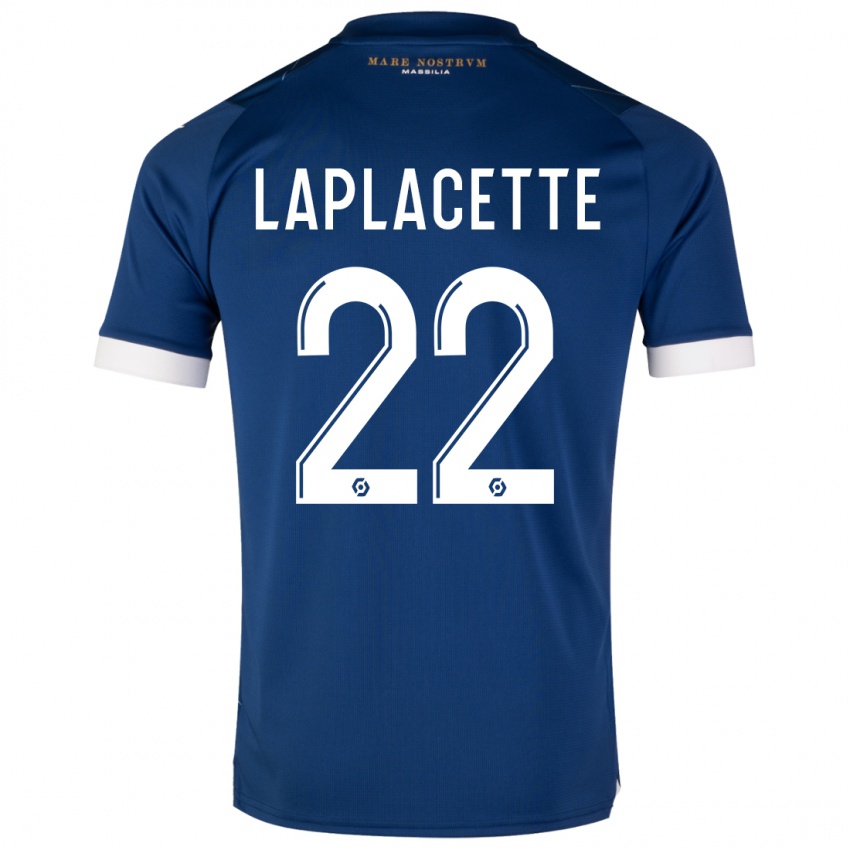Homem Camisola Tess Laplacette #22 Azul Escuro Alternativa 2023/24 Camisa Brasil