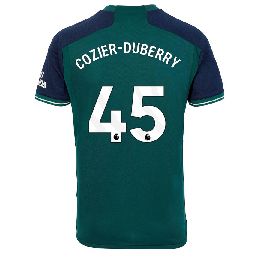 Homem Camisola Amario Cozier-Duberry #45 Verde Terceiro 2023/24 Camisa Brasil