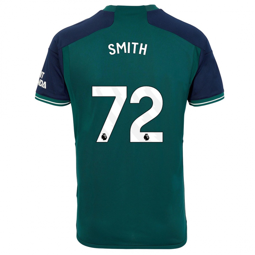 Homem Camisola Matt Smith #72 Verde Terceiro 2023/24 Camisa Brasil