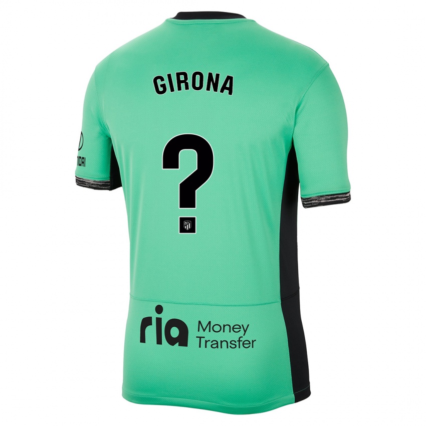 Homem Camisola Raúl Girona #0 Primavera Verde Terceiro 2023/24 Camisa Brasil