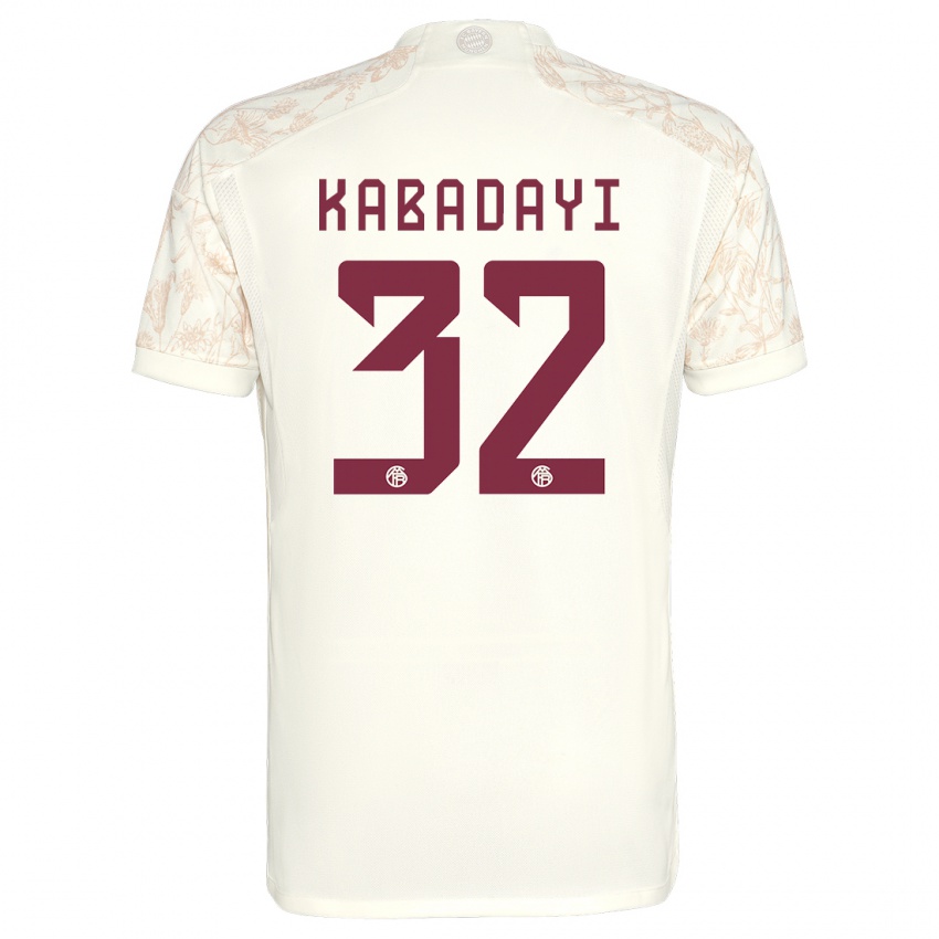 Homem Camisola Yusuf Kabadayi #32 Off White Terceiro 2023/24 Camisa Brasil