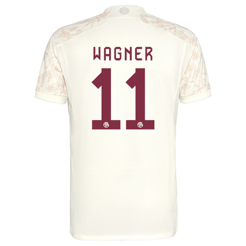 Homem Camisola Ricardo Wagner #11 Off White Terceiro 2023/24 Camisa Brasil