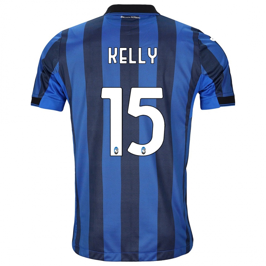 Mulher Camisola Maegan Kelly #15 Preto Azul Principal 2023/24 Camisa Brasil