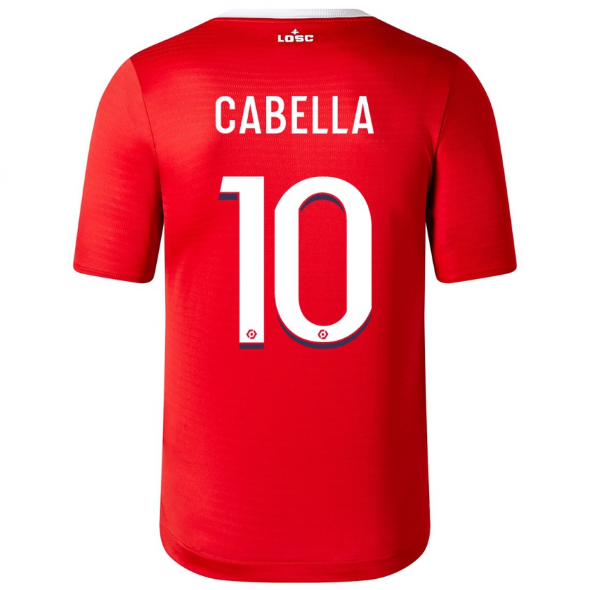 Mulher Camisola Remy Cabella #10 Vermelho Principal 2023/24 Camisa Brasil