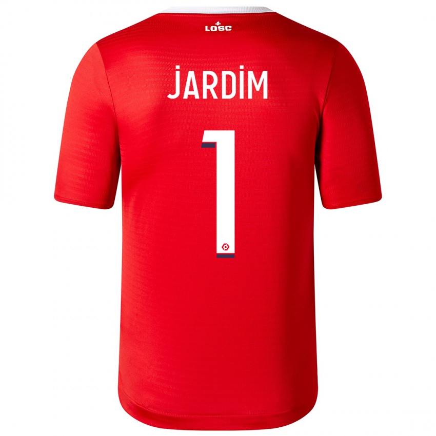 Mulher Camisola Leo Jardim #1 Vermelho Principal 2023/24 Camisa Brasil