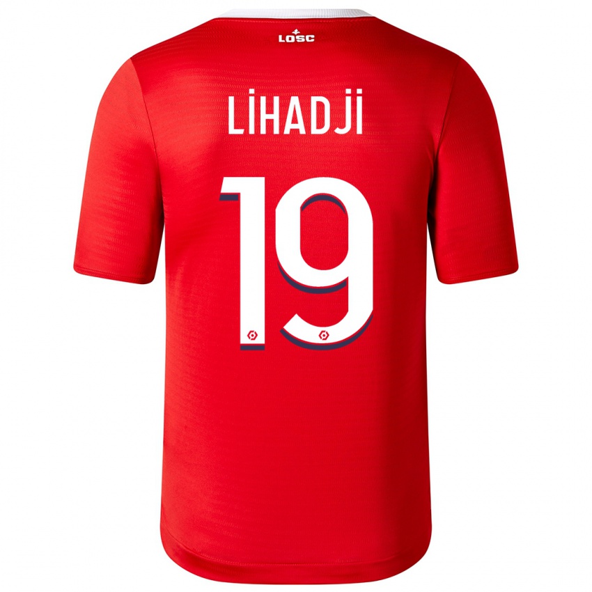 Mulher Camisola Isaac Lihadji #19 Vermelho Principal 2023/24 Camisa Brasil