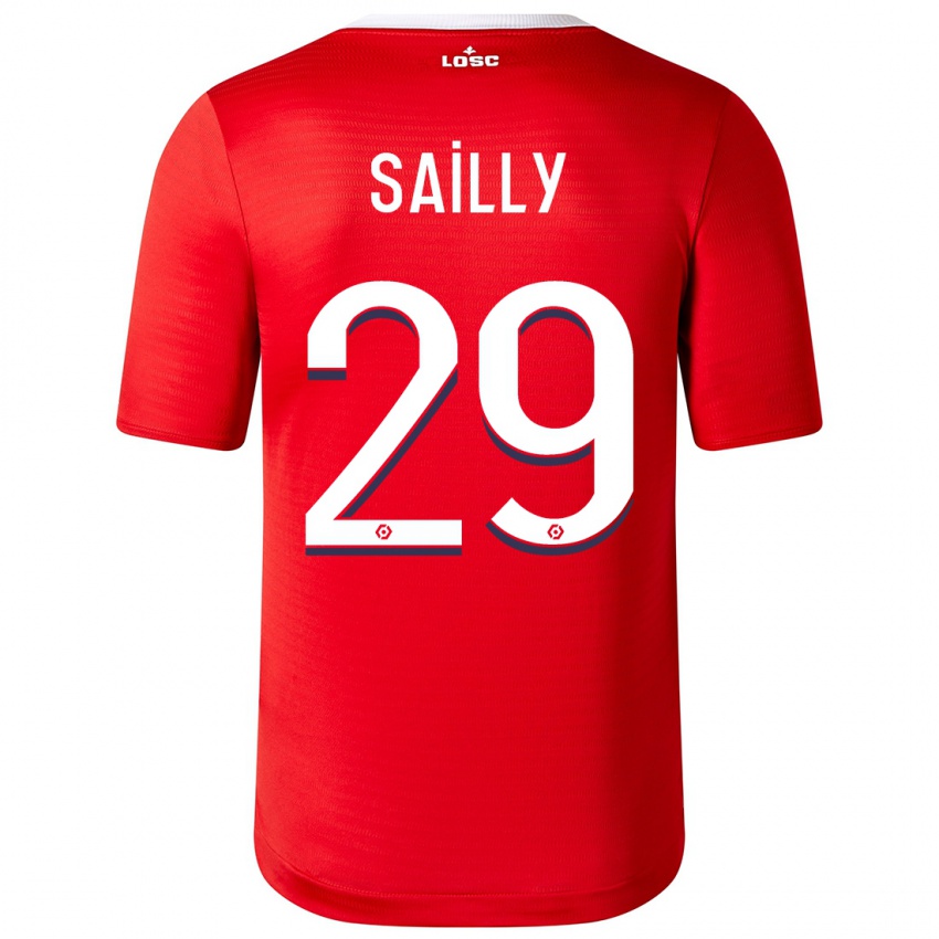 Mulher Camisola Charlotte Sailly #29 Vermelho Principal 2023/24 Camisa Brasil