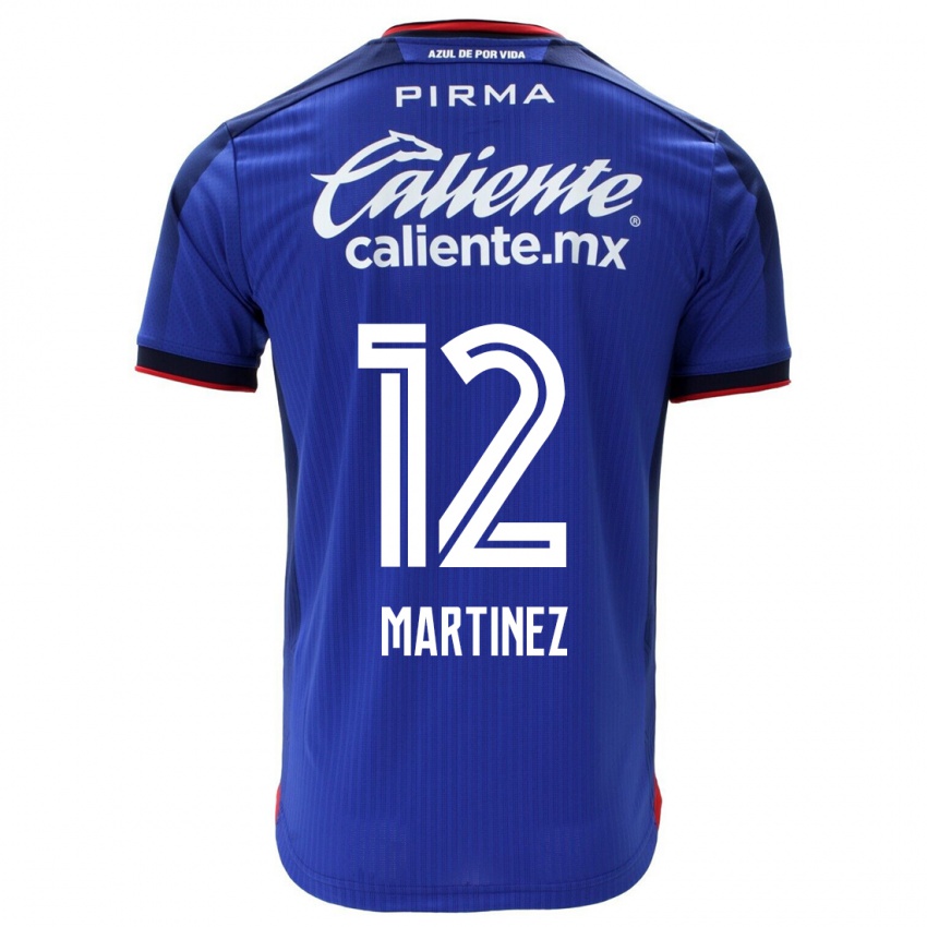Mulher Camisola Jose Joaquin Martinez #12 Azul Principal 2023/24 Camisa Brasil