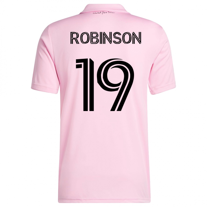 Mulher Camisola Robbie Robinson #19 Rosa Principal 2023/24 Camisa Brasil