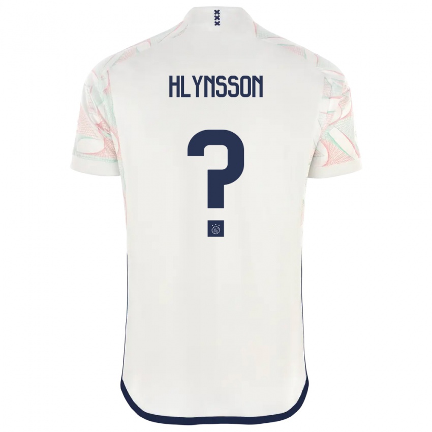 Mulher Camisola Kristian Hlynsson #0 Branco Alternativa 2023/24 Camisa Brasil