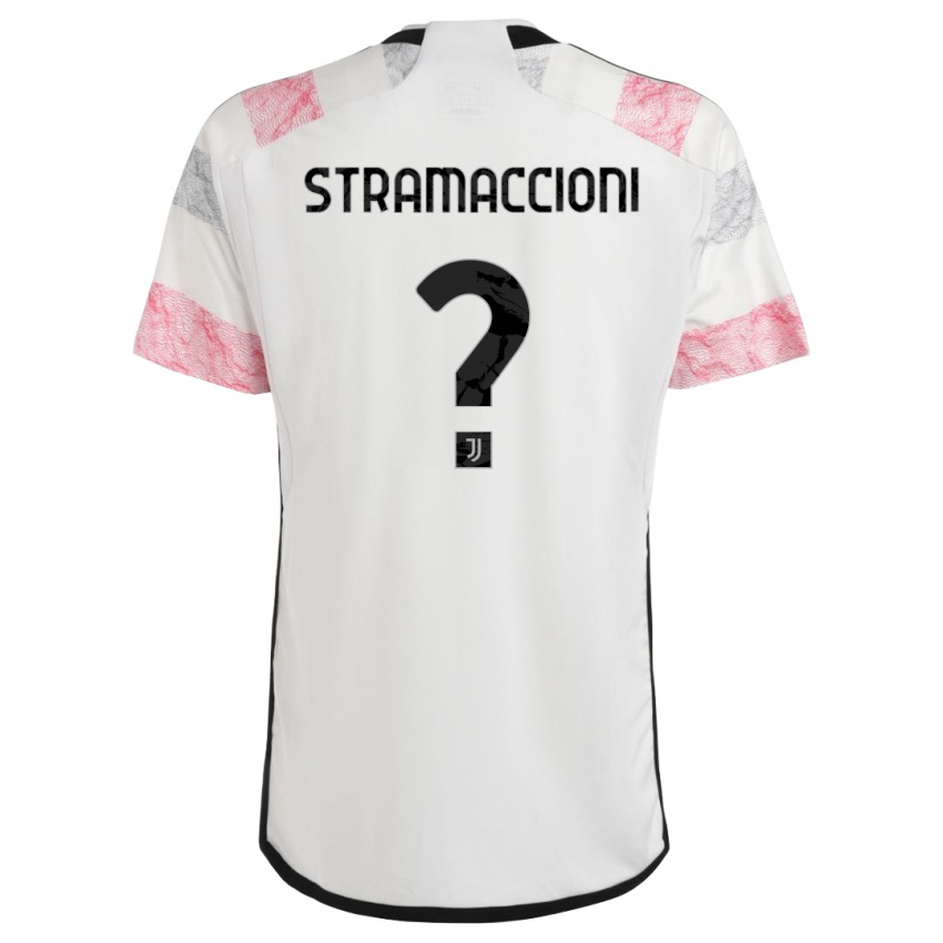 Mulher Camisola Diego Stramaccioni #0 Branco Rosa Alternativa 2023/24 Camisa Brasil