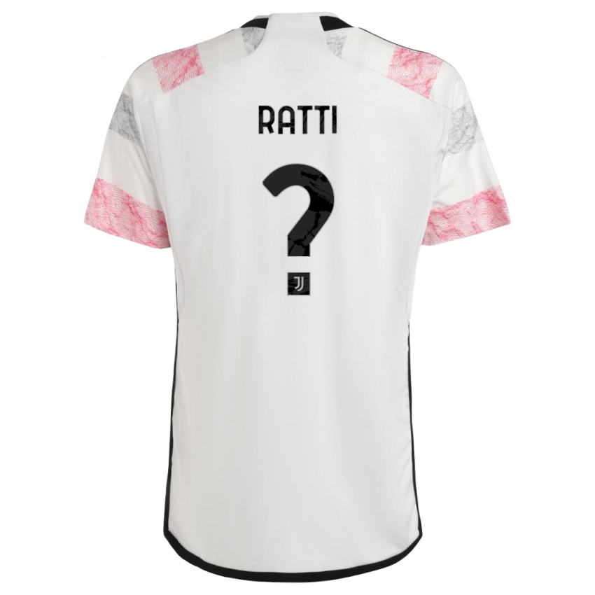 Mulher Camisola Leonardo Ratti #0 Branco Rosa Alternativa 2023/24 Camisa Brasil