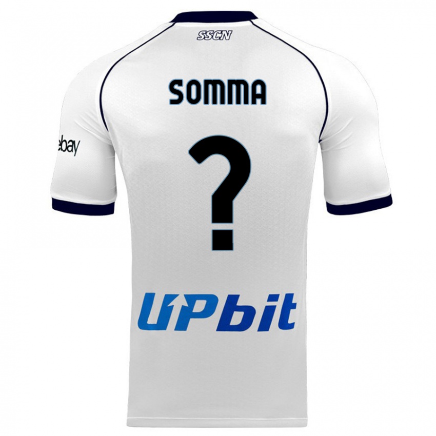 Mulher Camisola Francesco Somma #0 Branco Alternativa 2023/24 Camisa Brasil
