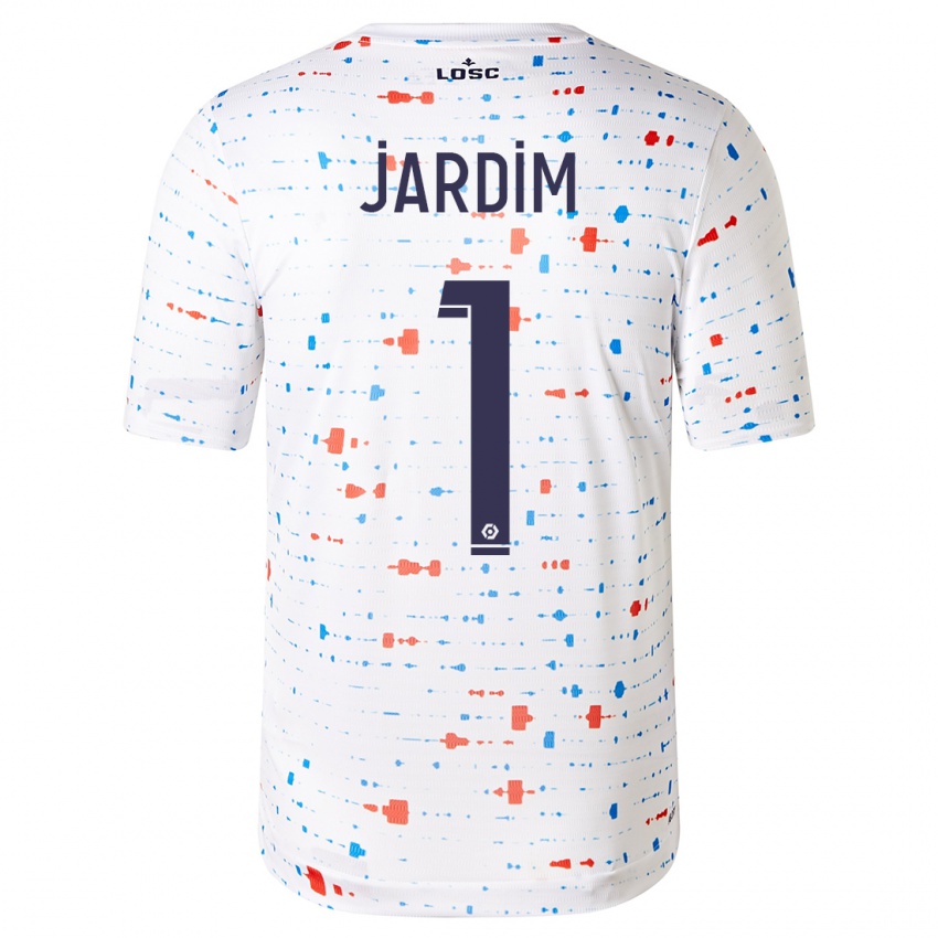 Mulher Camisola Leo Jardim #1 Branco Alternativa 2023/24 Camisa Brasil