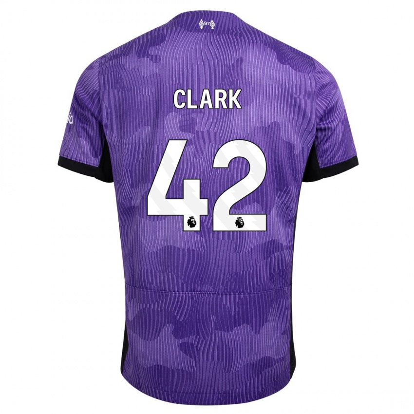 Mulher Camisola Bobby Clark #42 Roxo Terceiro 2023/24 Camisa Brasil