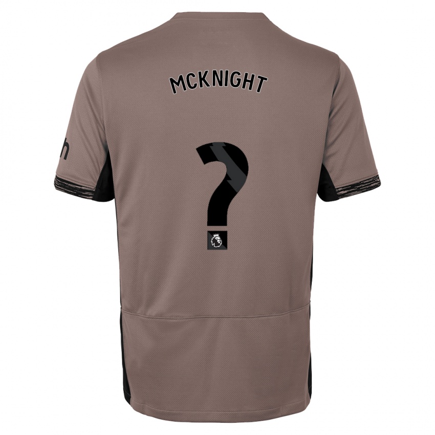 Mulher Camisola Maxwell Mcknight #0 Bege Escuro Terceiro 2023/24 Camisa Brasil
