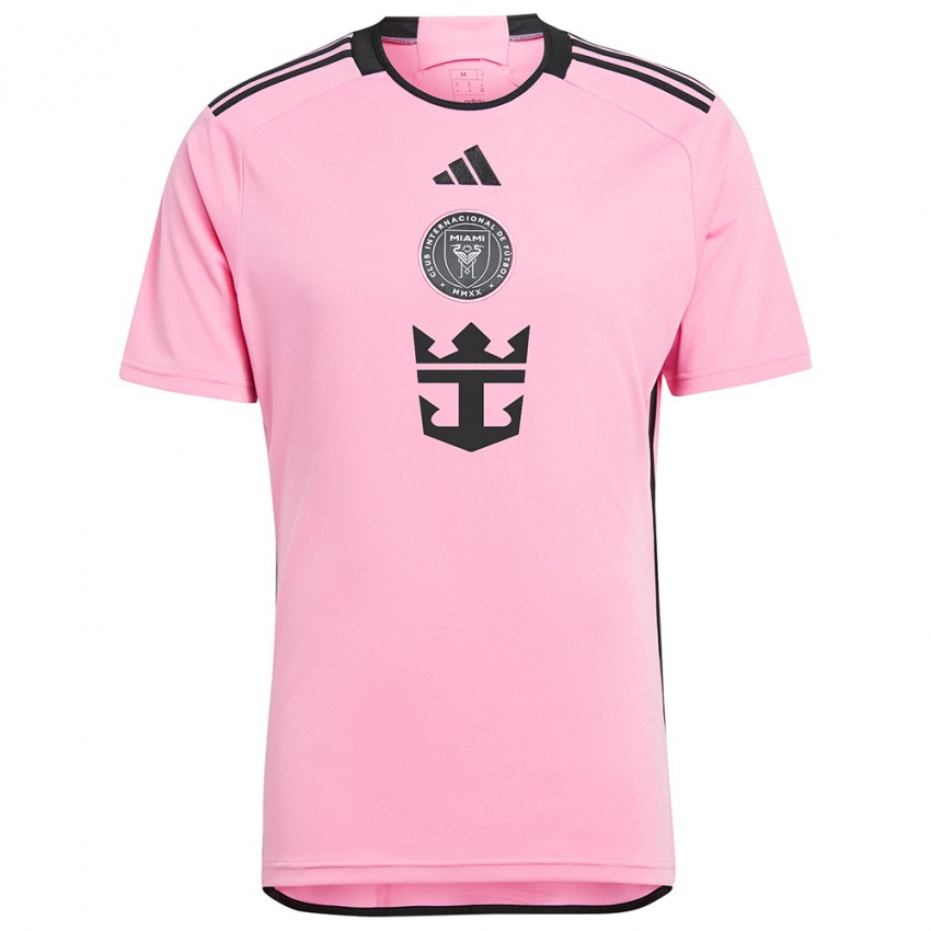 Criança Camisola Seu Nome #0 Cor-De-Rosa Principal 2024/25 Camisa Brasil