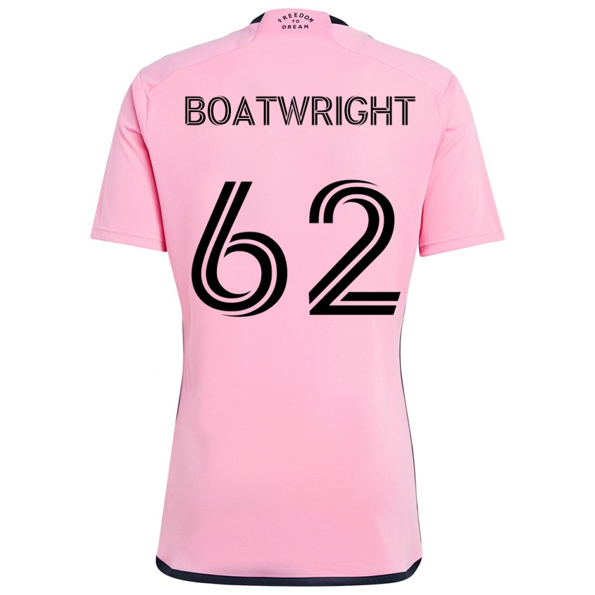 Criança Camisola Israel Boatwright #62 Cor-De-Rosa Principal 2024/25 Camisa Brasil